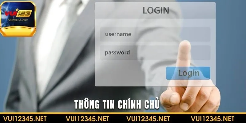 Sử dụng thông tin chính chủ theo quy định điều khoản điều kiện